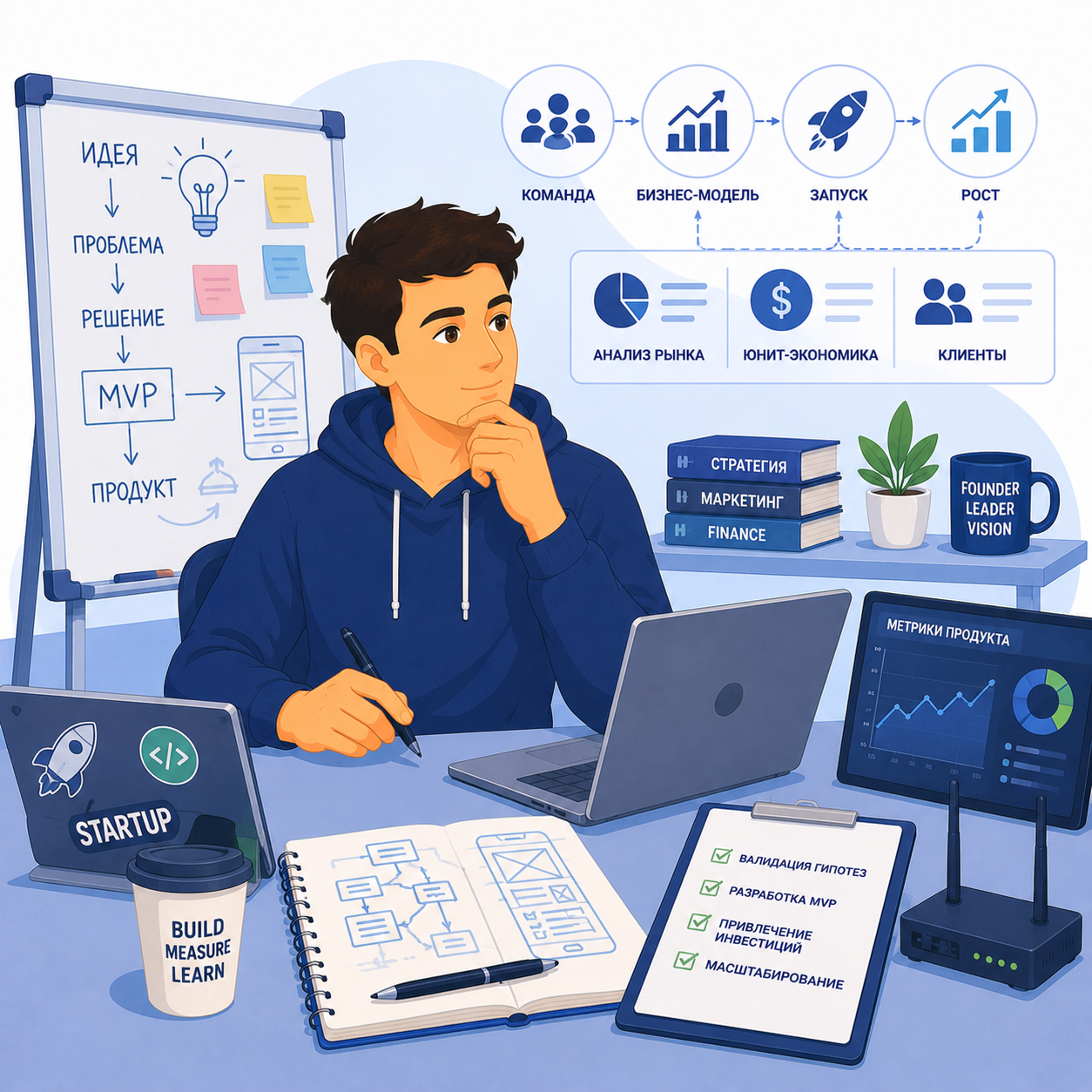 Технологический предприниматель / Founder ИТ-стартапа
